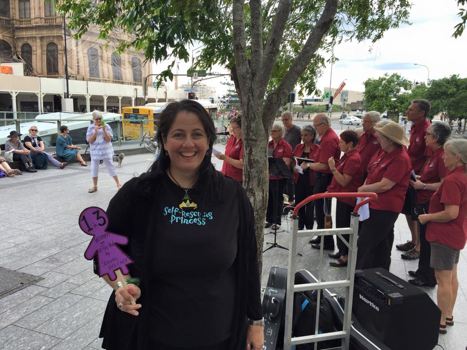 Elissa Jenkins - Wicked Campers - Wicked Pickets - Rally - Feminist